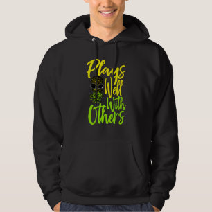 Plays Well With Others Swinger Upside Down Pineapp Hoodie