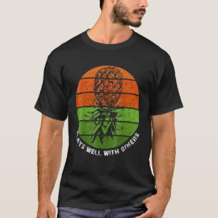 Plays Wells With Others Upside Down Pineapple T-Shirt