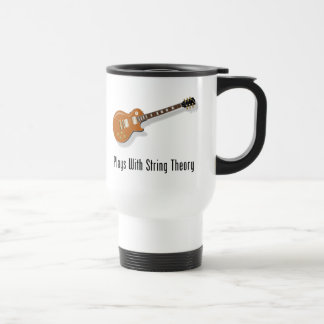 Plays With String Theory - Guitar Travel Mug