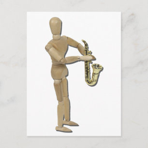 PlaySimpleSax081311 Postcard