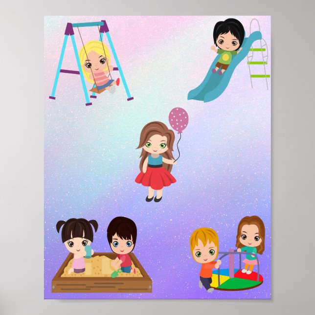 PLAYTIME KIDS  POSTER (Front)