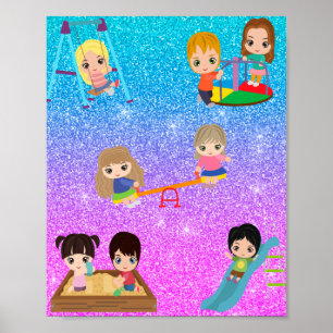 PLAYTIME KIDS POSTER