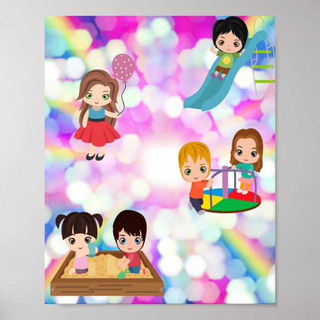 PLAYTIME KIDS  POSTER (Front)