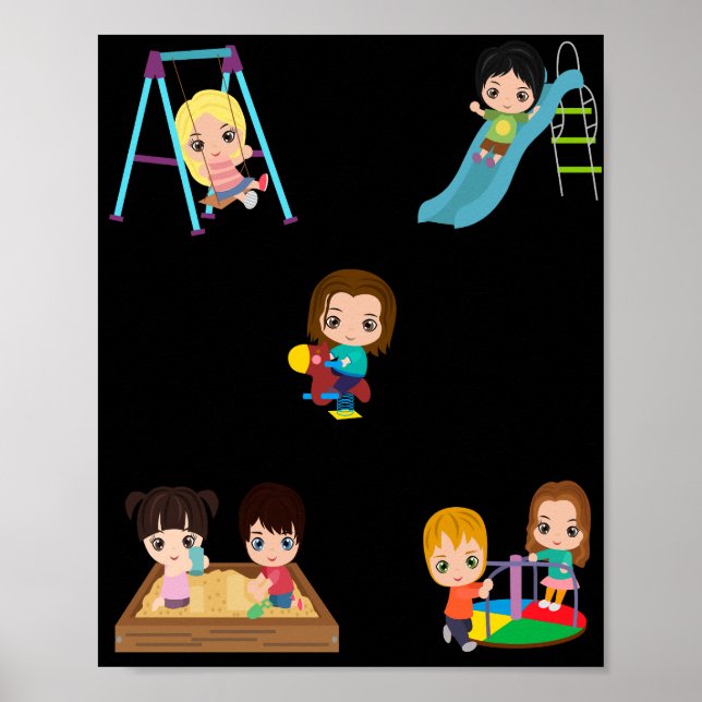 "PLAYTIME" KIDS  POSTER (Front)