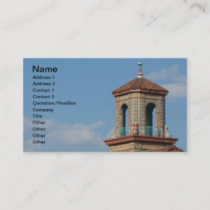 Plaza Building Details Business Card