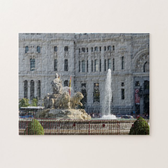 Plaza de Cibeles, Madrid Jigsaw Puzzle (Horizontal)