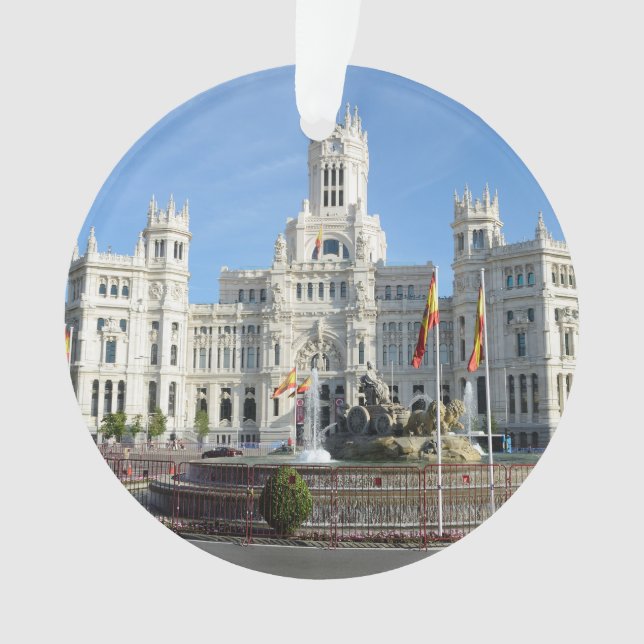 Plaza de Cibeles, Madrid Ornament (Front)