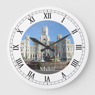 Plaza de Cibeles, Madrid Wall Clock