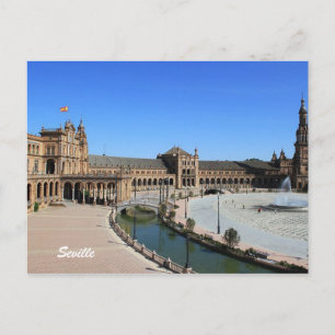 Plaza de España, Sevilla Postcard