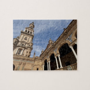 Plaza de Espana, Seville, Andalusia, Spain Jigsaw Puzzle
