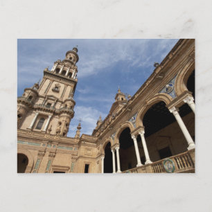Plaza de Espana, Seville, Andalusia, Spain Postcard