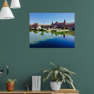 Plaza de España Seville Poster