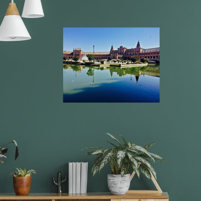 Plaza de España Seville Poster (Living Room 1)