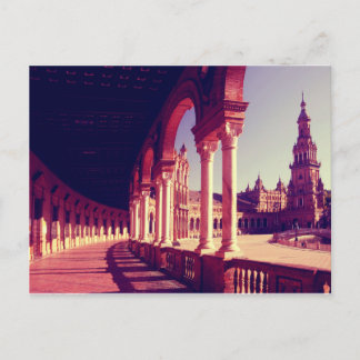 Plaza Espana, Sevilla, Spain Postcard