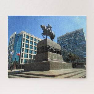 plaza independencia montevideo jigsaw puzzle