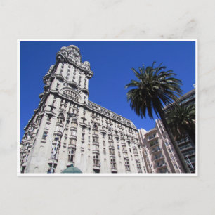 plaza independencia palacio salvo postcard