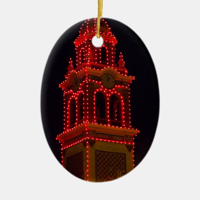 Plaza Lights Of Kansas City! Ceramic Ornament (Front)