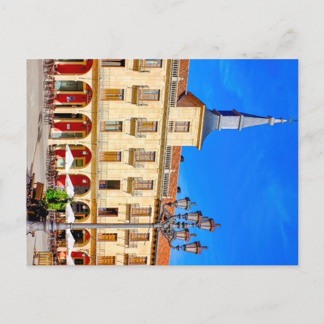 Plaza Mayor Holiday Postcard (Front)