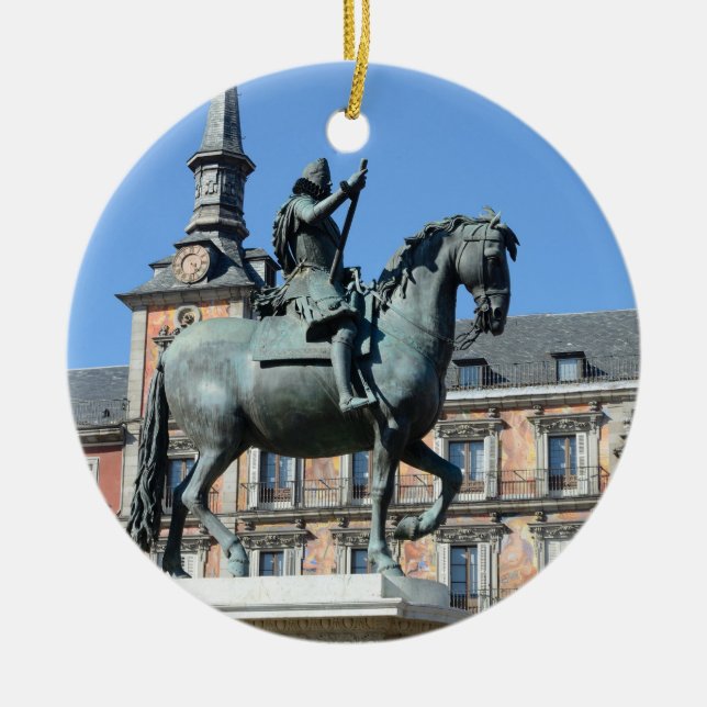 Plaza Mayor, Madrid Ornament (Front)