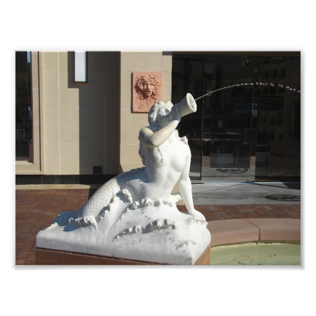 Plaza Mermaid Photo Print (Front)