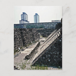 Plaza Of Three Cultures, Mexico City Postcard