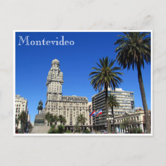 plaza palacio salvo postcard