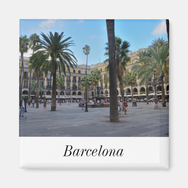 Plaza Real Magnet (Front)