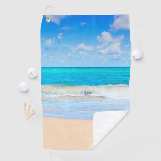 Pleasant Beach Golf Towel (InSitu)