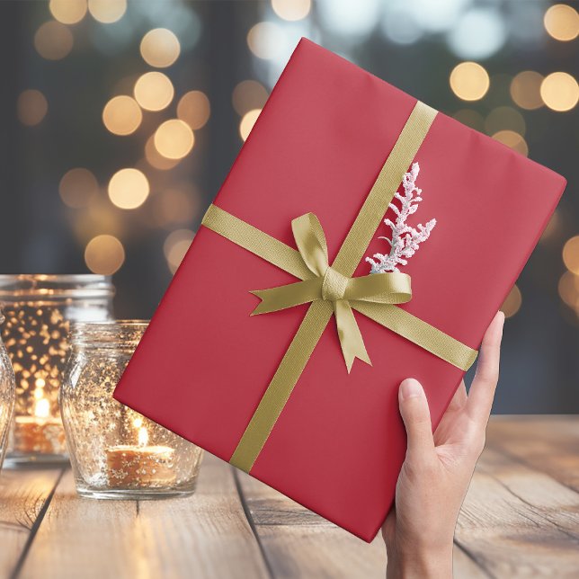 Pleasant Classic Christmas Red - Wrapping Paper (Creator Uploaded)