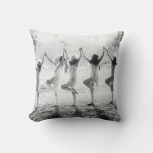 PLEASANT DREAMSwoman, pagan, spiritual, dance, wil Cushion