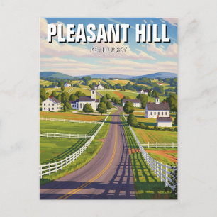 Pleasant Hill Shaker Village Kentucky Travel Postcard