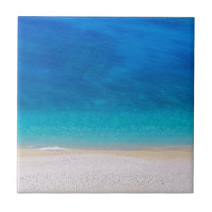 Pleasant Mediterranean Beach Ceramic Tile
