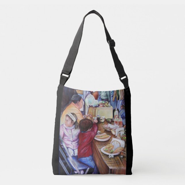 Pleasant Picnic, Mexico Crossbody Bag (Front)