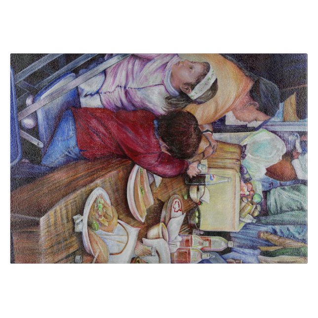 Pleasant Picnic, Mexico Cutting Board (Front)