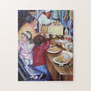 Pleasant Picnic, Mexico Jigsaw Puzzle