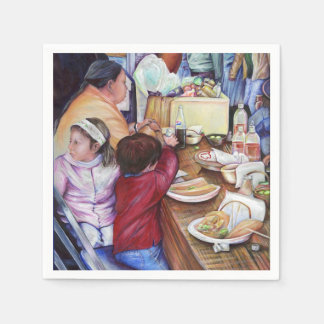 Pleasant Picnic, Mexico Napkin