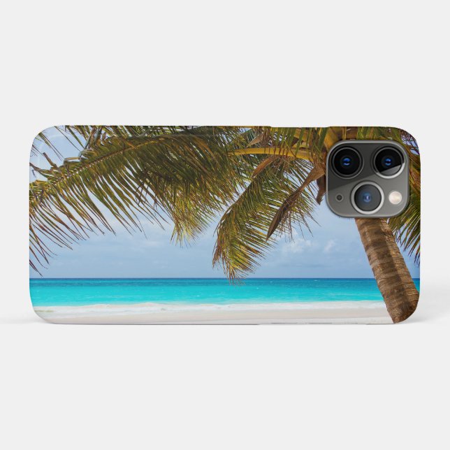 Pleasant Tropical Beach Case-Mate iPhone Case (Back (Horizontal))