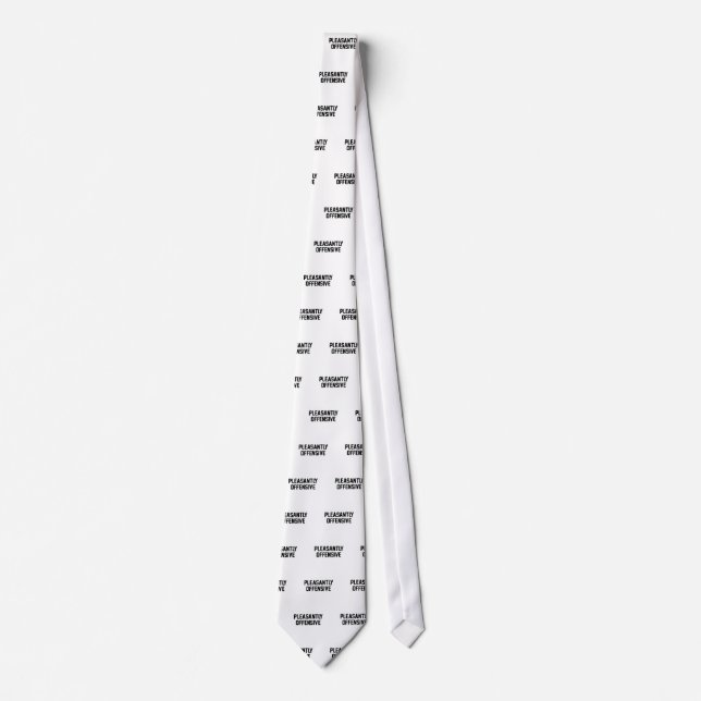 Pleasantly Offensive Tie (Front)