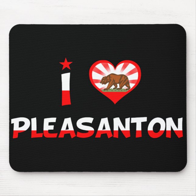 Pleasanton, CA Mouse Pad (Front)