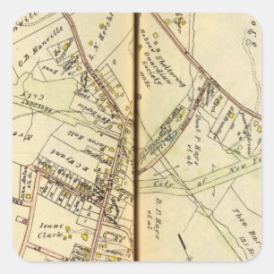 Pleasantville, New York Square Sticker