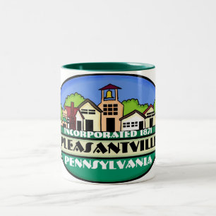 Pleasantville Pennsylvania small town coffee mug