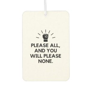 Please all please none car air freshener