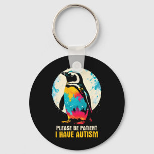 Please Be Patient I Have Autism - Autism Awareness Key Ring