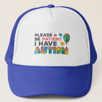Please Be Patient I Have Autism Colourful