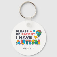 Please Be Patient I Have Autism Multicolor Puzzles