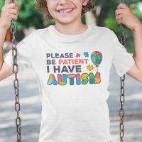 Please Be Patient I Have Autism Puzzles Balloon