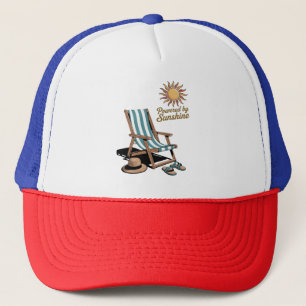 Please Beach Trucker Hat