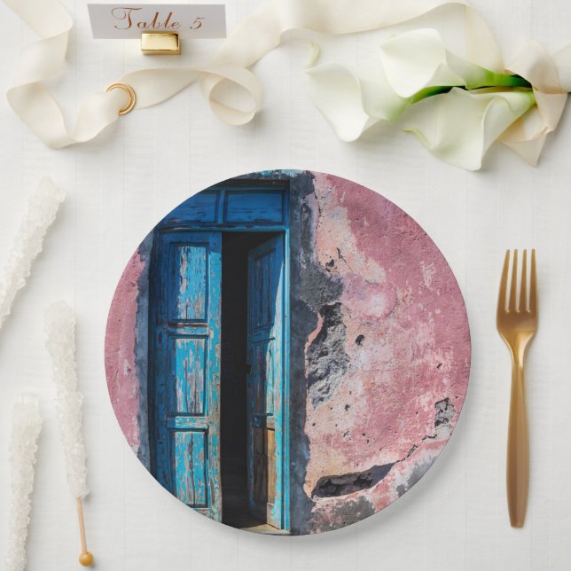 Please Come In Paper Plate (Wedding)