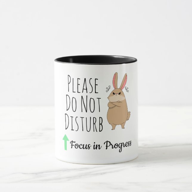 Please Do Not Disturb Mug for Coworkers (Center)