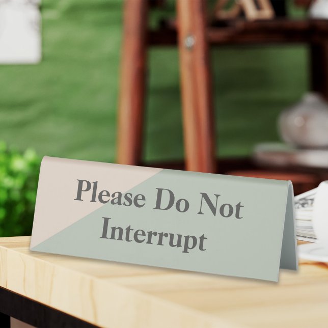 Please Do Not Disturb Quiet Space Flip (Please Do Not Disturb Quiet Space Flip Table Tent)